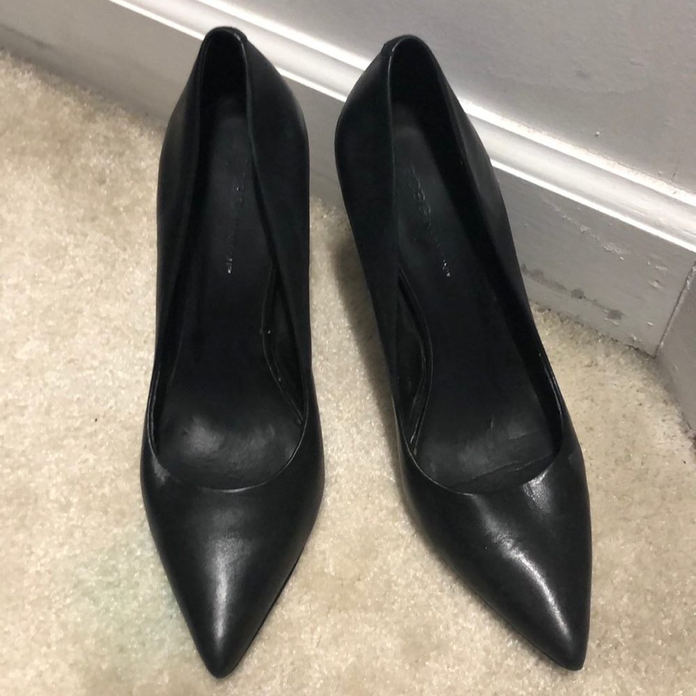 Black high heels